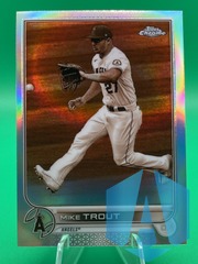 2022 Topps Chrome Mike Trout Sepia Refractor #200 SP Los Angeles Angels